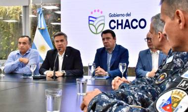 EL GOBIERNO PROVINCIAL Y LA ARMADA ARGENTINA ARTICULAN ACCIONES PARA OPERATIVO INTEGRAL DE SALUD, EN EL DPTO. BERMEJO