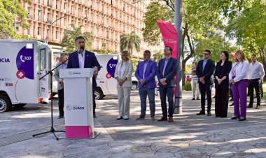ZDERO PRESENTÓ 16 NUEVAS AMBULANCIAS QUE FORTALECERÁN LA ATENCIÓN SANITARIA PROVINCIAL