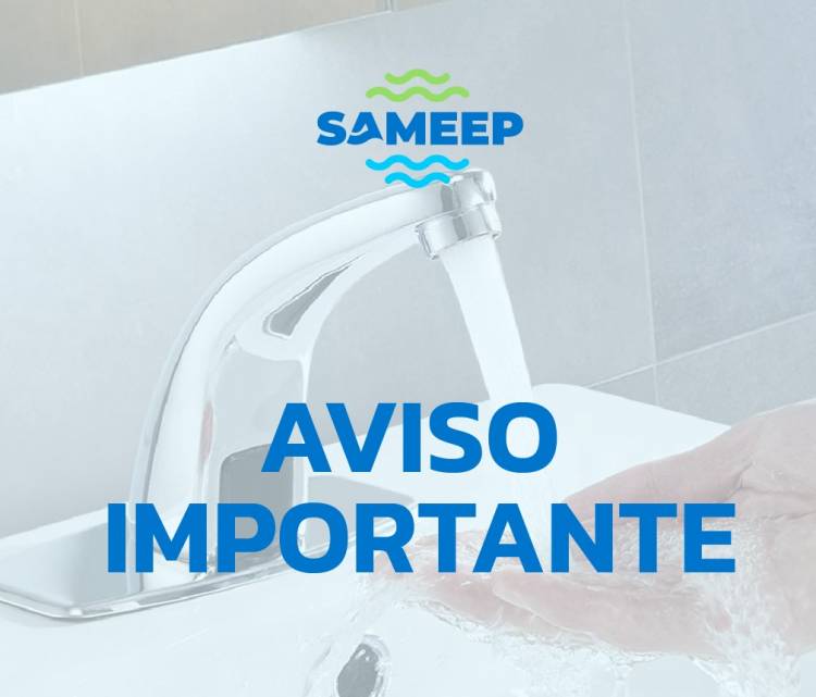 SAMEEP SOLICITA HACER USO RACIONAL DEL AGUA, ANTE LAS ALTAS TEMPERATURAS 