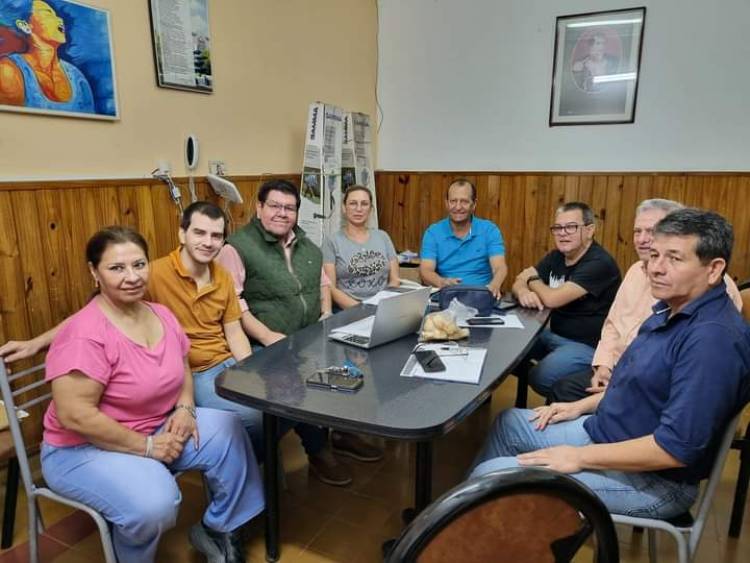 EL INTENDENTE PAPP RECIBIÓ A LA CAMARA DE COMERCIO