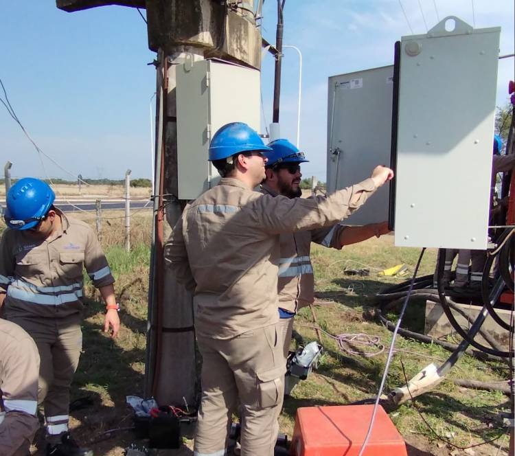 SECHEEP INSTALÓ UN TRANSFORMADOR PARA COLONIA BARANDA Y ZONAS ALEDAÑAS