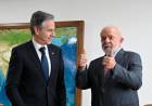 LULA RECIBIÓ A BLINKEN EN MEDIO DE LAS DIFERENCIAS SOBRE LA GUERRA EN GAZA