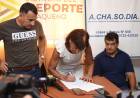 EL INSTITUTO DEL DEPORTE CHAQUEÑO FIRMÓ CONVENIO CON ACHASODIA 