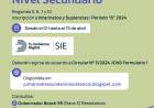 NIVEL SECUNDARIO: JUNTA SEDE RESISTENCIA ABRE INSCRIPCIÓN A INTERINATOS Y SUPLENCIAS