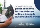 SECHEEP RECUERDA LA VIGENCIA DE LA OFICINA VIRTUAL Y OTROS CANALES PARA PAGAR LAS FACTURAS