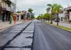 AV. 25 DE MAYO: EL GOBERNADOR ZDERO SUPERVISÓ EL AVANCE DEL SEGUNDO TRAMO DE REPAVIMENTACIÓN