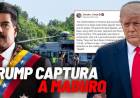 DONALD TRUMP CONFIRMÓ QUE EL DICTADOR NICOLÁS MADURO FUE CAPTURADO Y SACADO DE VENEZUELA