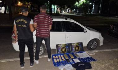 RESISTENCIA OPERATIVOS ANTINARCOTICOS DETIENEN A UN DEALER CON MÁS DE 3 KILOS DE MARIHUANA EN LA LAGUNA ARGUELLO
