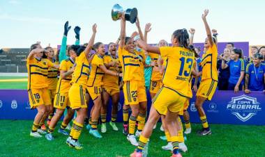 LAS GLADIADORAS DE BOCA, CAMPEONAS DE LA COPA FEDERAL
