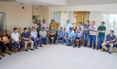 HALAVACS MANTUVO REUNIONES CON LA SOCIEDAD RURAL DE SAENZ PEÑA Y LA FEDERACION AGRARIA