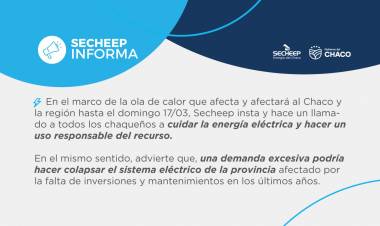 OLA DE CALOR: SECHEEP ALERTA SOBRE COLAPSOS DEL SISTEMA ELÉCTRICO POR FALTA DE INVERSIÓN 