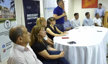 “INSSSEP GESTIONA” LLEGÓ A PINEDO CON EL ACOMPAÑAMIENTO DEL GOBERNADOR 