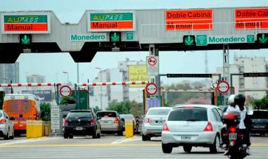 FUERTE AUMENTO EN LOS PEAJES DE LAS AUTOPISTAS PORTEÑAS
