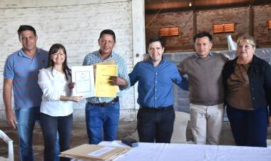 EL GOBIERNO PROVINCIAL ENTREGÓ LA CANCELACIÓN DE HIPOTECAS A PRODUCTORES TABACALEROS DE SAN MARTÍN 
