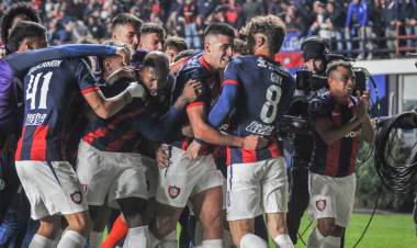 SAN LORENZO LOGRÓ UN TRIUNFO AGÓNICO ANTE LIVERPOOL DE URUGUAY