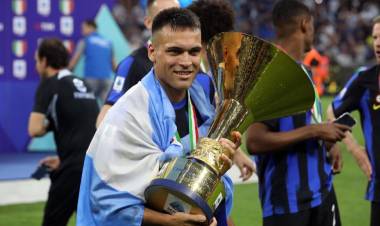 LIGA DE ITALIA: INTER SALVÓ UN PUNTO ANTE LAZIO