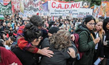 "NOS DIO FUERZA ESTAR JUNTOS"