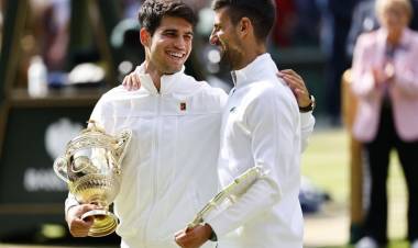 ALCARAZ, UN CAMPEÓN EN ESTADO DE GRACIA: OTRA VEZ ANTE DJOKOVIC EN WIMBLEDON