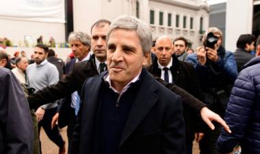 LUIS CAPUTO EN LA RURAL: "LE PEDIMOS AL CAMPO QUE CONFÍE”