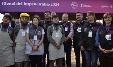 CASTELLI: EL GOBERNADOR ZDERO ACOMPAÑÓ HOY LA BIENAL DEL IMPENETRABLE