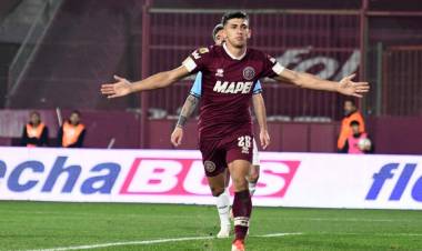 LIGA PROFESIONAL: LANÚS FESTEJÓ EN LA FORTALEZA
