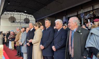 BS. AS: EL GOBERNADOR ZDERO ACOMPAÑÓ EL ACTO DE APERTURA DE LA 136° EXPOSICIÓN RURAL