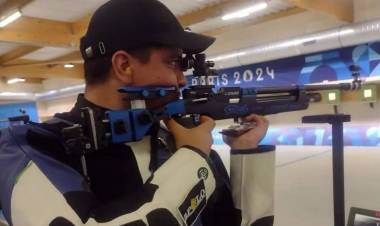 JULIÁN GUTIÉRREZ FINALIZÓ OCTAVO EN RIFLE DE AIRE DE 10 METROS