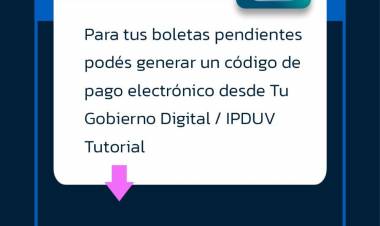EL INSTITUTO DE VIVIENDA RECUERDA MEDIOS DE PAGO VIGENTES 