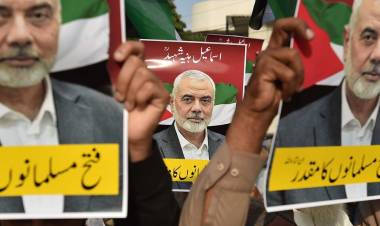 IRÁN Y HAMAS PROMETEN VENGANZA CONTRA ISRAEL POR EL ASESINATO DE ISMAIL HANIYEH