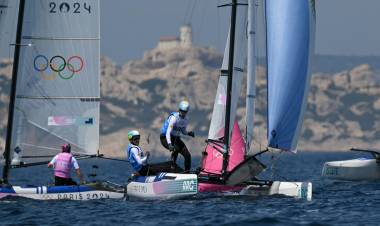 ¿QUÉ NECESITAN MAJDALANI Y BOSCO EN LA MEDAL RACE DE VELA NACRA 17 HOY PARA GANAR UNA MEDALLA?