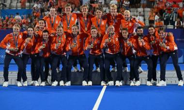 PARÍS 2024: ALEMANIA PERDIÓ CON PAÍSES BAJOS LA FINAL DEL HOCKEY MASCULINO