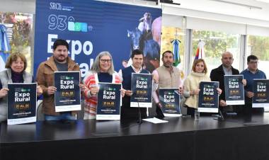 EL GOBIERNO PROVINCIAL Y LA SOCIEDAD RURAL PRESENTARON LA 93° EXPO RURAL QUE SE REALIZARÁ EN MARGARITA BELÉN