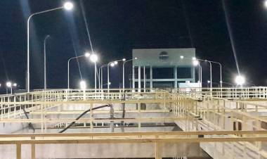 PRESIDENCIA ROCA: SAMEEP INSTALÓ NUEVOS EQUIPOS DE ILUMINACIÓN LED EN DISTINTAS ÁREAS DE LA PLANTA POTABILIZADORA