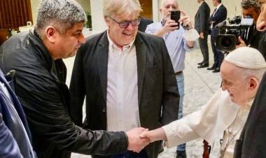 FRANCISCO Y UN ENCUENTRO EN ROMA CON LA CGT