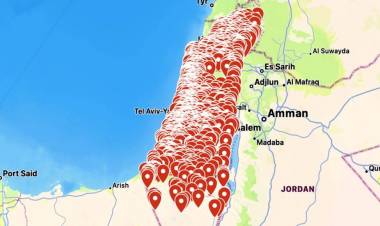 IRÁN LANZA 200 MISILES SOBRE ISRAEL EN UN ATAQUE SIN PRECEDENTES