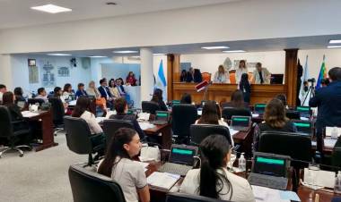 EDUCACIÓN: 32 ESTUDIANTES ASUMIERON EL DESAFÍO DE REPRESENTAR A LOS JÓVENES Y CONTRIBUIR CON EL FUTURO DE LA PROVINCIA
