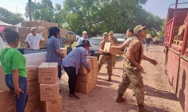 PARAJE 10 DE MAYO: COMENZÓ HOY EL OPERATIVO INTERFLUVIO CHAQUEÑO N°125 PARA LLEVAR ASISTENCIA A FAMILIAS DE DIFERENTES PARAJES DE EL IMPENETRABLE