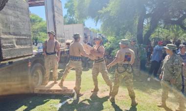 CON ÉXITO, FINALIZÓ EL OPERATIVO INTERFLUVIO CHAQUEÑO N°125 EN VILLA RÍO BERMEJITO ENTREGANDO EN TOTAL 22.000 MÓDULOS ALIMENTARIOS PARA FAMILIAS CHAQUEÑAS