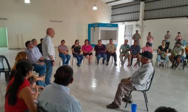 SECHEEP EN TERRENO: RECORRIDA POR OBRAS Y REUNIÓN CON VECINOS EN EL IMPENETRABLE