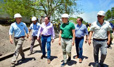 RESISTENCIA: EL GOBERNADOR ZDERO CONSTATÓ LOS AVANCES EN LA AVENIDA CORONEL FALCÓN
