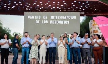 GANCEDO: EL GOBERNADOR ZDERO INAUGURÓ EL PÓRTICO DE ACCESO A LA RESERVA NATURAL Y CULTURAL PIGÜEN N´ONAXÁ