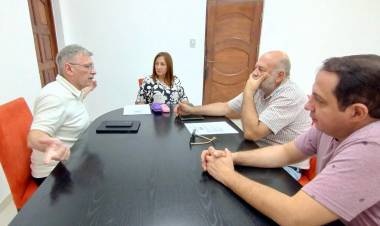 APA JUNTO A LOS MUNICIPIOS DE SANTA SYLVINA Y DU GRATY EVALUARON LAS ACCIONES DESTINADAS A APROVECHAR LOS RECURSOS HÍDRICOS