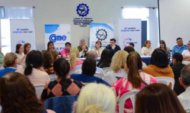 ”FORTALEZA” EN TERRITORIO: CON LA PRESENCIA DE LA VICEGOBERNADORA SCHNEIDER, EL PROGRAMA LLEGÓ A VILLA ÁNGELA