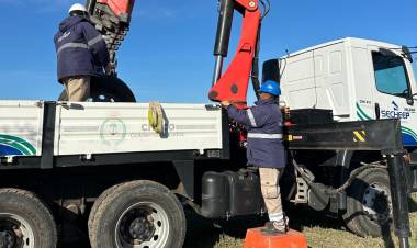 CONSTRUYEN NUEVALÍNEA DE MEDIA TENSIÓN ENTRE VILLA ÁNGELA Y DU GRATY PARA ABASTECER DIRECTAMENTE A SANTA SYLVINA