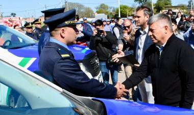 EL PLAN PROVINCIAL DE SEGURIDAD SUMA NUEVOS VEHÍCULOS EN FONTANA”