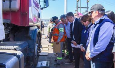 EL GOBERNADOR ZDERO PRESENTÓ EL PLAN INTEGRAL DE ORDEN Y PROTECCIÓN, EN RUTAS CHAQUEÑAS