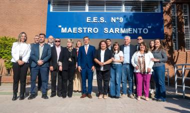UN DÍA HISTÓRICO: DESPUÉS DE 6 AÑOS, EL “BACHI” 9  DE VILLA ÁNGELA, VOLVIÓ A SU RENOVADO EDIFICIO