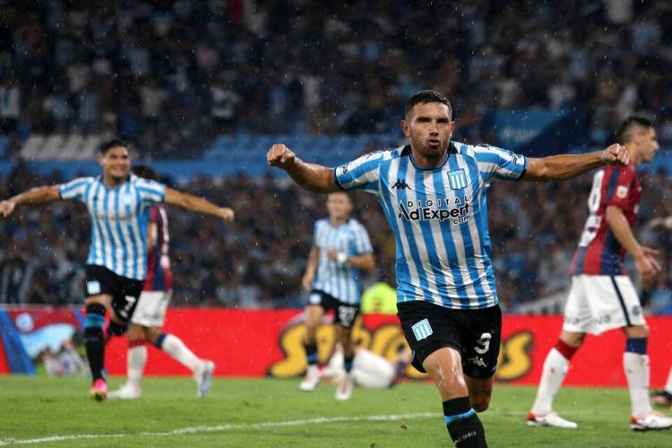 COPA DE LA LIGA: RACING SE FLOREÓ Y GOLEÓ A SAN LORENZO