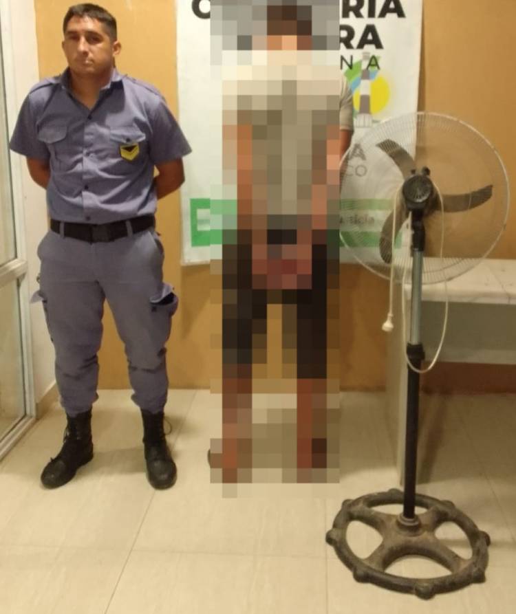 FONTANA: RECUPERAN UN VENTILADOR Y DETIENEN AL PRESUNTO AUTOR