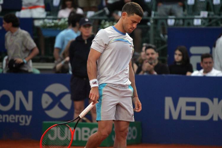 ARGENTINA OPEN DE TENIS: SCHWARTZMAN SIGUE PERDIDO EN SU LABERINTO